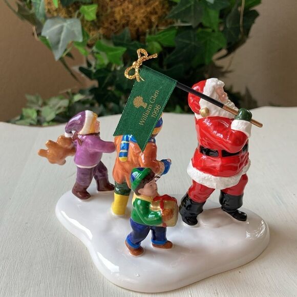 Vintage Department 56 The Original Snow Village “Here Comes Santa” 1996 - Picture 1 of 12